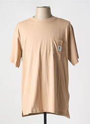 T-shirt beige ELEMENT pour homme seconde vue