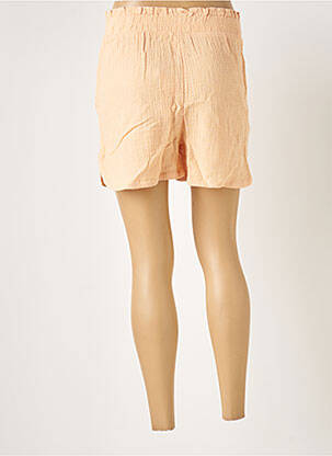 Short orange VILA femme