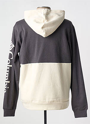 Sweat-shirt col rond beige COLUMBIA homme