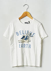 T-shirt blanc IKKS JUNIOR pour garçon seconde vue