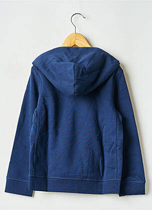 Sweat-shirt à capuche col rond bleu NIKE garçon