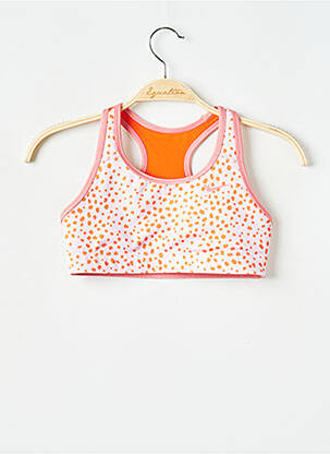 Soutien-gorge col rond rose NIKE fille