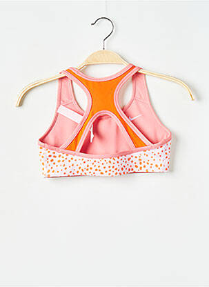 Soutien-gorge col rond rose NIKE fille