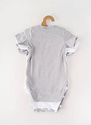 Body lingerie col rond gris DIM enfant