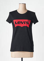 T-shirt noir LEVIS pour femme seconde vue