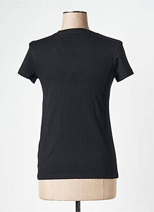 T-shirt col rond noir LEVIS femme