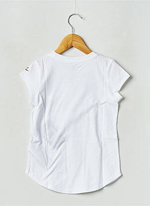 T-shirt col rond blanc NIKE fille