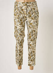 Pantalon 7/8 vert LA PETITE FRANCAISE pour femme seconde vue