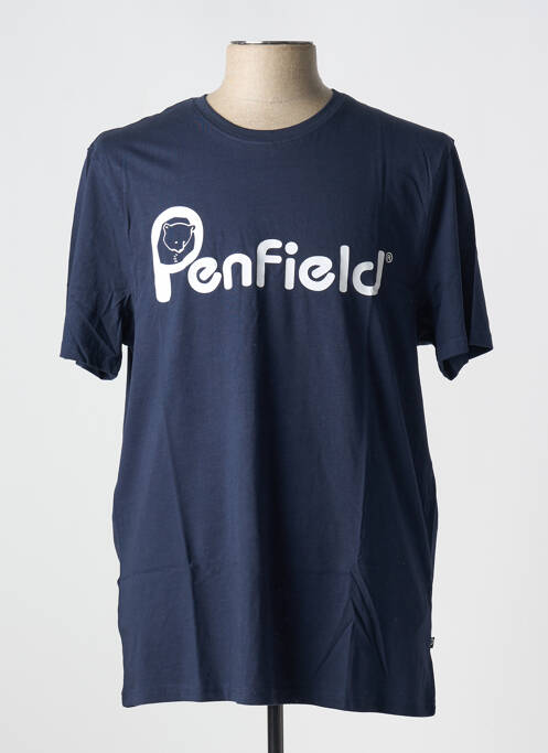 T-shirt bleu PENFIELD pour homme