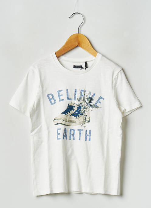 T-shirt blanc IKKS JUNIOR pour garçon