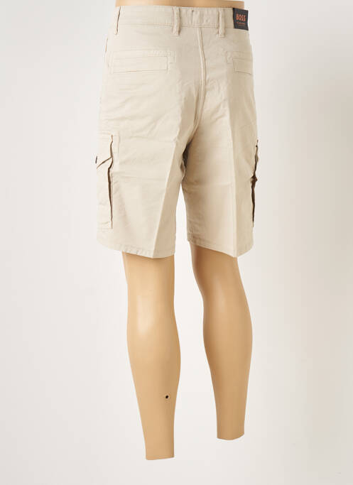 Short beige HUGO BOSS pour homme