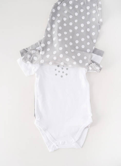 Body lingerie gris DIM pour enfant