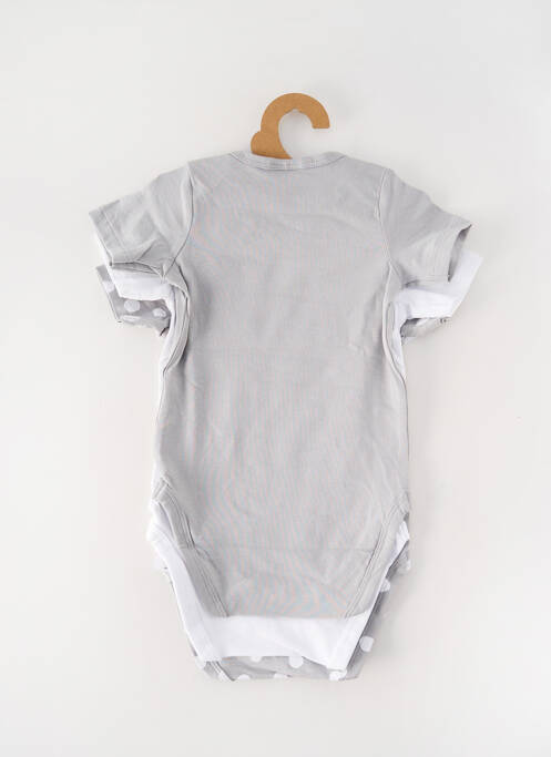 Body lingerie gris DIM pour enfant