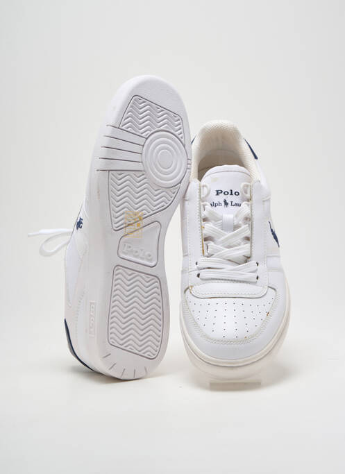 Baskets blanc RALPH LAUREN pour homme