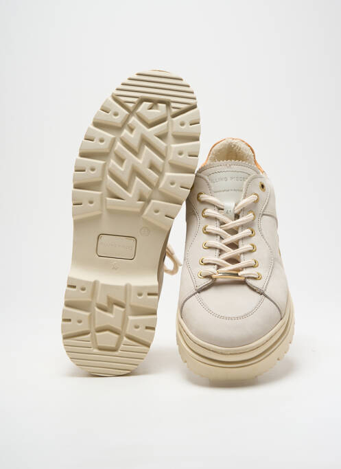 Baskets beige FILLING PIECES pour femme