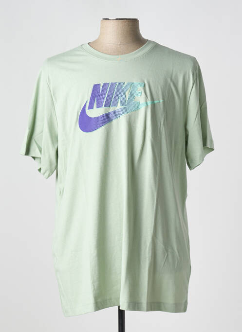 T-shirt bleu NIKE pour homme