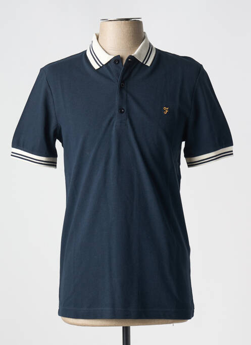 Polo bleu FARAH pour homme