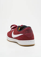 Baskets rouge NIKE pour homme seconde vue