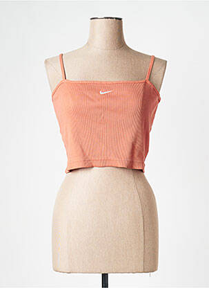 Débardeur orange NIKE pour femme