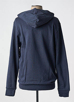 Sweat-shirt à capuche col rond bleu JACK & JONES homme
