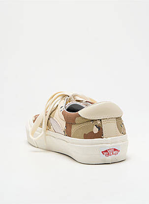 Baskets beige VANS homme