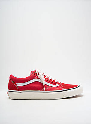 Baskets rouge VANS homme