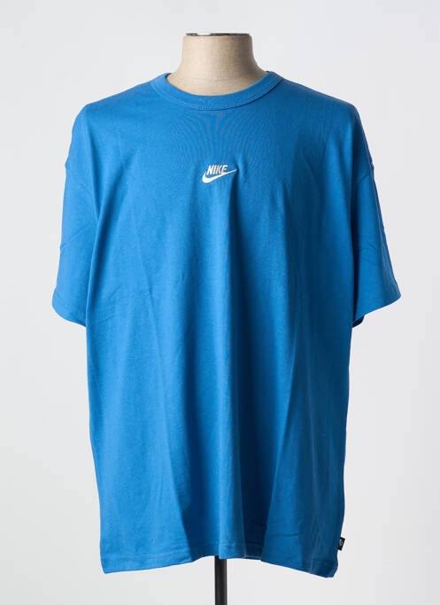 T-shirt bleu NIKE pour homme