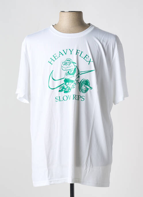 T-shirt blanc NIKE pour homme