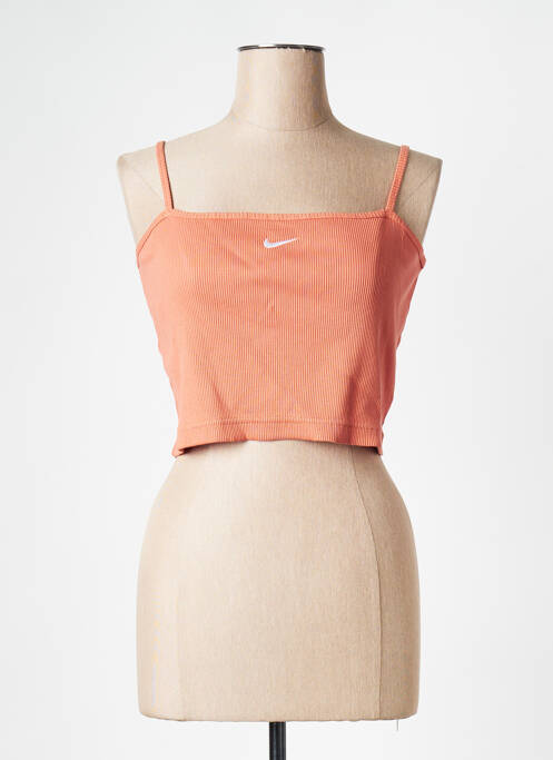 Débardeur orange NIKE pour femme