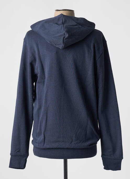 Sweat-shirt à capuche bleu JACK & JONES pour homme