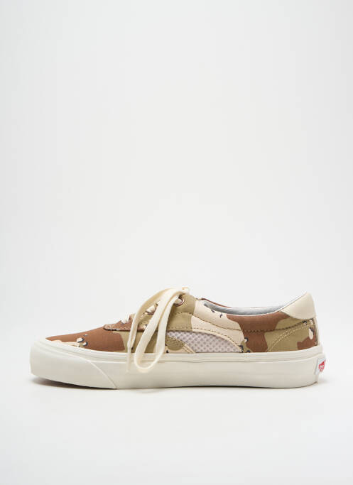 Baskets beige VANS pour homme