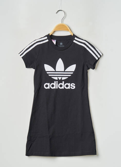 Robe courte noir ADIDAS pour fille