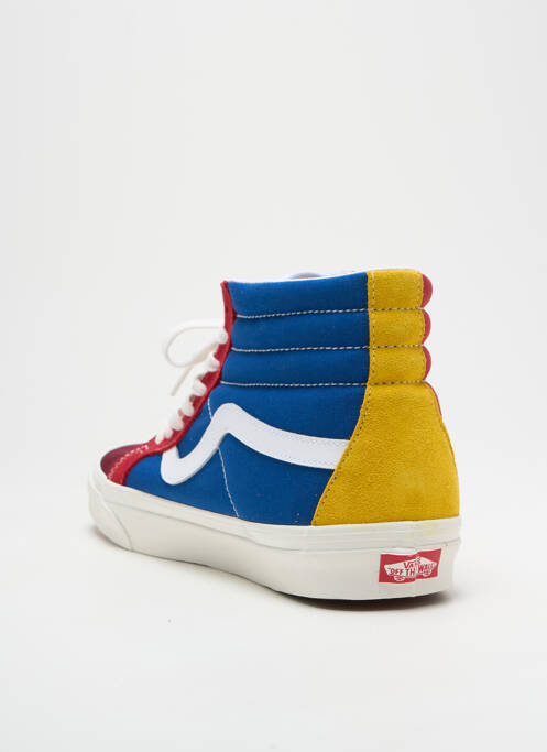 Baskets rouge VANS pour homme