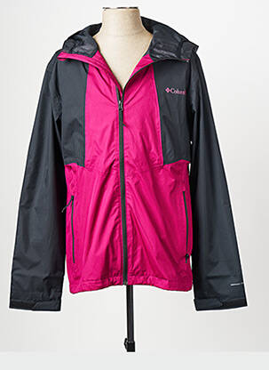 Coupe-vent rose COLUMBIA homme