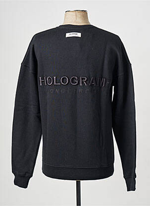 Sweat-shirt noir HOLOGRAM homme