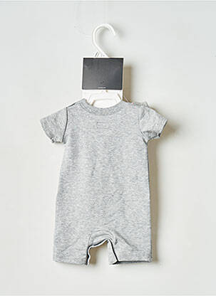 Combishort col rond gris CONVERSE enfant