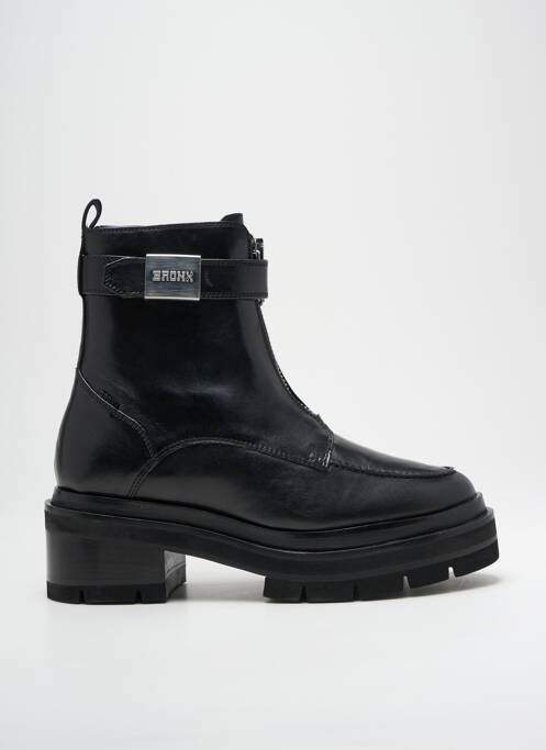 Bottines/Boots noir BRONX pour femme