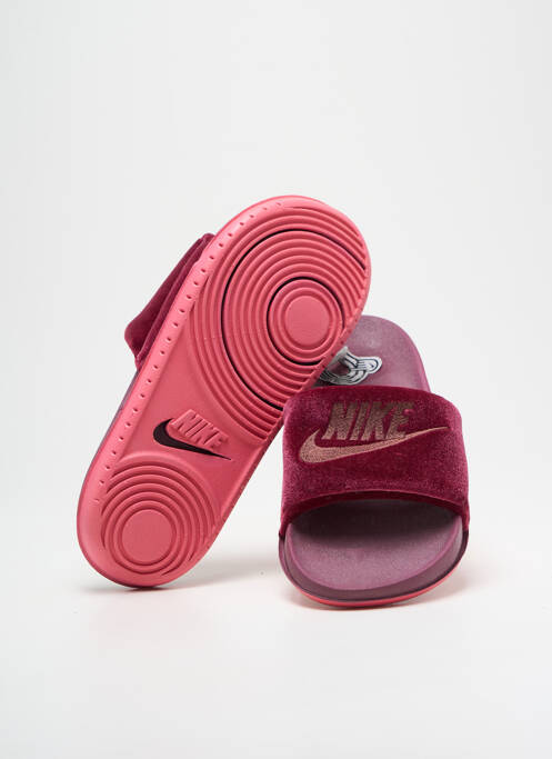 Sandales/Nu pieds rose NIKE pour femme