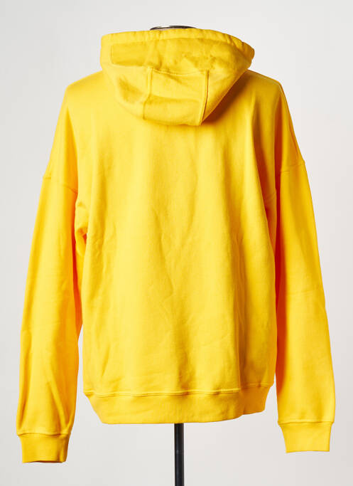 Sweat-shirt jaune HOLOGRAM pour homme