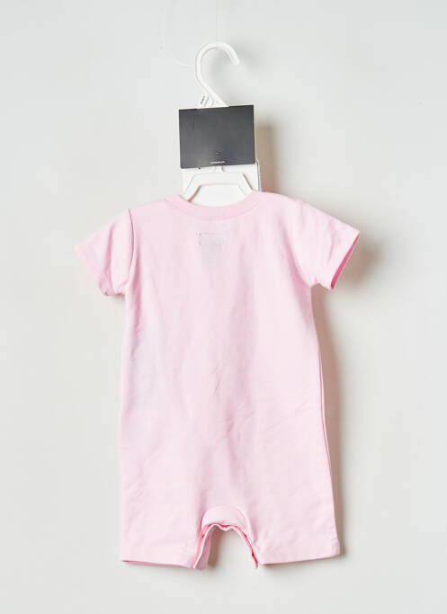 Combishort rose CONVERSE pour fille