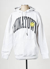 Sweat-shirt gris CHINATOWN MARKET pour homme seconde vue