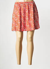 Mini-jupe orange BIZANCE pour femme seconde vue