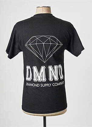 T-shirt noir DIAMOND SUPPLY CO homme
