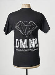 T-shirt noir DIAMOND SUPPLY CO pour homme seconde vue