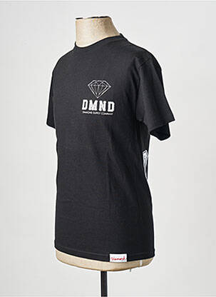 T-shirt noir DIAMOND SUPPLY CO homme