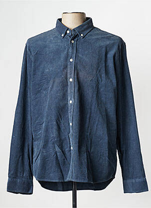 Chemise manches longues bleu MINIMUM homme