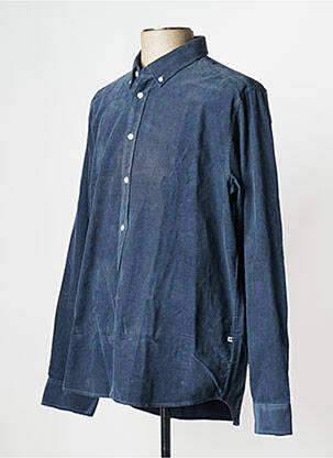 Chemise manches longues bleu MINIMUM homme