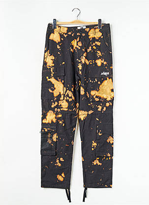 Pantalon cargo noir HUMAN WITH ATTITUDE homme