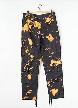 Pantalon cargo noir HUMAN WITH ATTITUDE homme