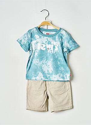 Ensemble short bleu LEVIS pour garçon